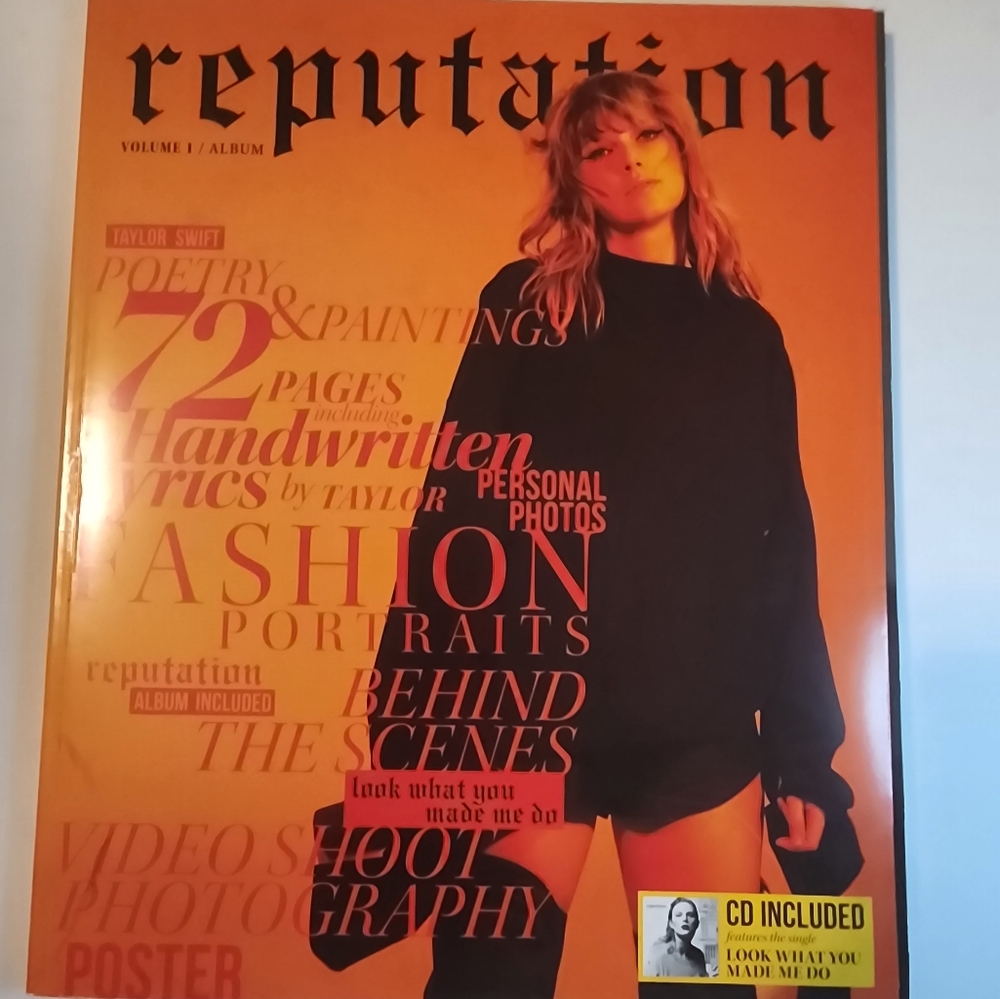 Taylor Swift reputation magazine, volume one